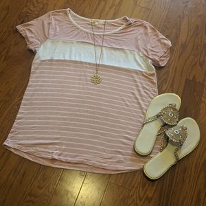 Cute Comfy Short Sleeve Top